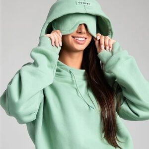 Comfrt Airplane Mode Hoodie - Aloe